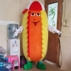 Mascotte Hot dog