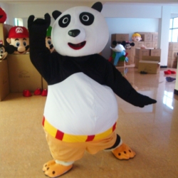 Mascotte Kung fu panda