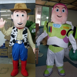 Mascotte Woody e Buzz
