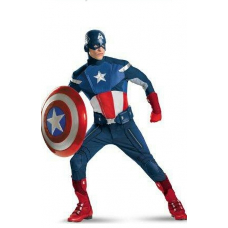 Mascot Costume Capitan America (except shield)