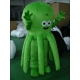Mascot Costume Green Octopus