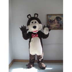 Mascot Costume Bear - tie