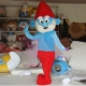 Mascot Costume Blue big man