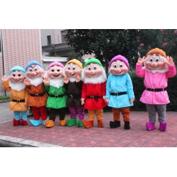 Mascot Costume 7 Dwarfs (each one)