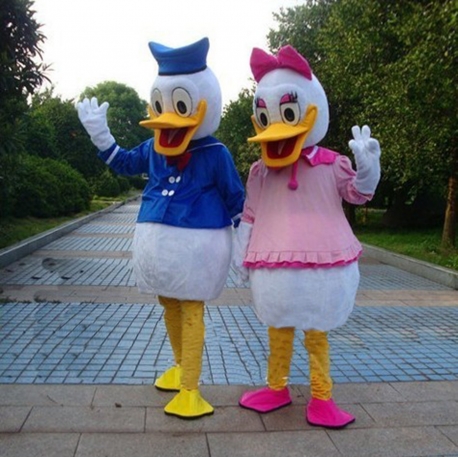 Mascot Costume n° 160 - Mr and Miss Duck