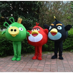 Mascotte Angry Birds (l'uno)
