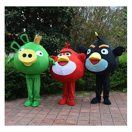 Mascot Costume Angry Birds (each one)