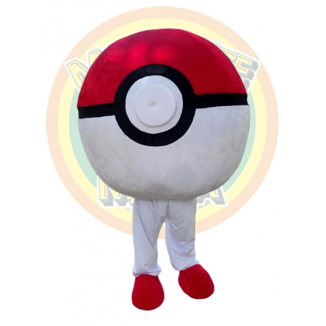 Mascot Costume Pokemon Ball