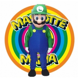 Mascot Costume Luigi - Super Deluxe 