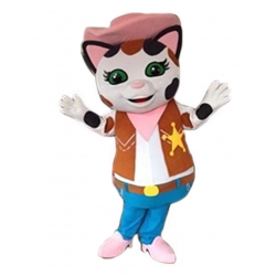 Mascot Costume Callie - Super Deluxe 