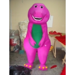 Mascot Costume Barney - Super Deluxe 