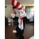 Mascot Costume The Cat in the Hat - Super Deluxe