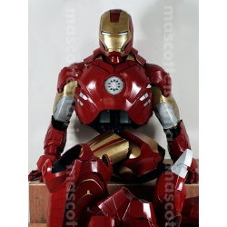 Mascot Costume Iron man Mark 4 - Super Deluxe 