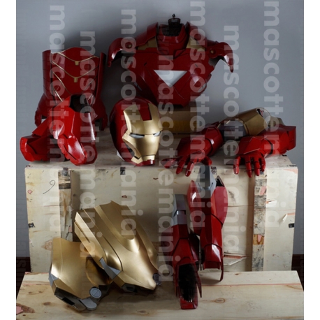 Mascot Costume Iron man Mark 6 - Super Deluxe 