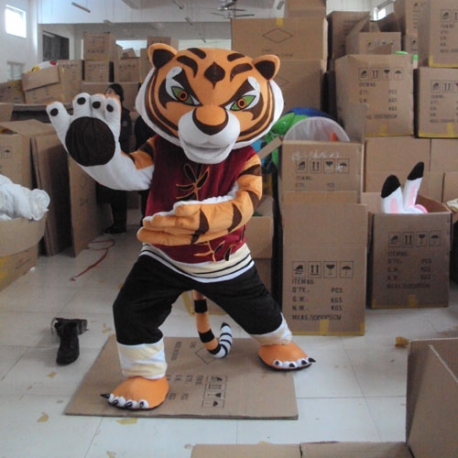 Mascot Costume Tiger - Kung fu panda