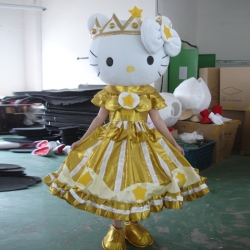 Mascotte Hello Kitty Regina