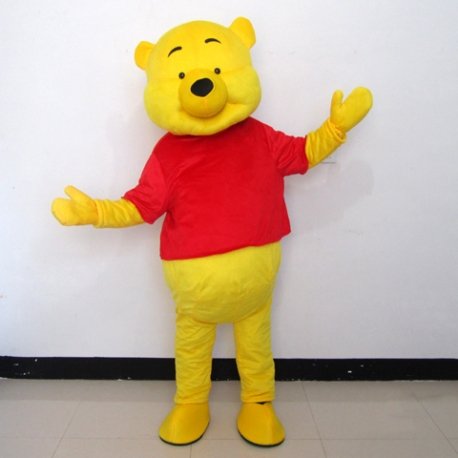 Mascot Costume Winnie Pooh